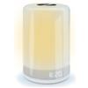 mooov 477372 - Sveglia simulatore di alba progressivo e luminoso, multicolore, con 5 melodie di allarme per sveglia morbida, display ora disattivabile, alimentazione porta USB-C - bianco