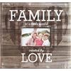 MCS MBI Famiglia Amore Messaggio Bound Scrapbook con la Finestra 12 x 12 Pollici