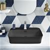 Ideal Standard Ipalyss lavabo da appoggio, E2077V3, Ipalyss nero opaco [Lavabi > Lavabi da Appoggio]