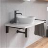 Duravit Plinero top con lavabo D-Neo, 2371400070+PL8202022220000+2#BN000002, Plinero; D-Neo [Mobili da Bagno > Top con Lavabo da Appoggio]