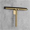 Viverso x match tergivetro da doccia con supporto, VU6006BG, x match oro spazzolato [Accessori Bagno > Tergivetro Doccia]