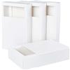 BENECREAT 20 Pack Scatola di Cartone Bianca Kraft Scatola di Carta a Forma di Cassetto 12.8x11x4.3cm Scatole Regalo per, Anniversario, Confezione di Gioielli, Dolce, Regalo