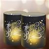 Moorle 12 Portacandele da Tavolo per Festa di Compleanno, Happy Birthday Decorazione da Tavolo, Decorazione da Tavolo per Compleanno in Oro Nero per Uomini, Portacandele per Candele o Tealight
