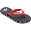 Quiksilver Sandali da ragazzo Molokai Core, blu, rosso e blu, 36 EU