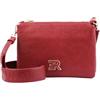 ERMANNO FIRENZE Unity, Tripla Crossbody Unisex-Adulto, Rosso
