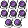 Does not apply 8 Pezzi Faretto LED Par 14 * 6W RGBW DMX Luci Da Discoteca per Feste Con Telecom