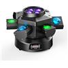 Does not apply 180W Teste Mobili LED RGBW Beam Luci Da Discoteca 19CH Moving Head Palcoscenico
