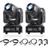 Does not apply 2Pack Teste Mobili Dj Spot Led Luci Discoteca a Ritmo Di Musica, Disco Lights Dm