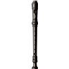 YAMAHA YRS24BUKII Flauto Dolce, Soprano in Do, Diteggiatura Barocca, in plastica ABS, 3 parti, Custodia in cotone inclusa, Marrone