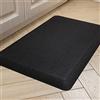 Carvapet Antiscivolo Tappetino da Cucina Anti-Fatica Stuoie in Piedi Spessore 20mm Tappetini da Cucina PVC impermeabile Tappeto da Cucina(Nero,44x70cm)