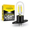 Ruiandsion Lampadina a Microonde Z187 Base 240V 2A 25W LED Lampadina a Microonde per Lampada a Microonde Forno a Pera, Bianco