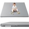 COMOMY Pelle Vegana Tappeto Gioco Bambini, 127x127x3 cm Extra Spesso e Morbido Tappeto Neonato, Impermeabile e Non Tossico Tappeto Tummy Time Neonati, Tappetino per Box Bambini, Grigio