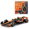 Burago BBURAGO Model Kit McLaren MCL38 (2024) #4 Norris Scala 1:24, Kit di Montaggio con 42 Pezzi, Replica Dettagliata F1 con Licenza Ufficiale