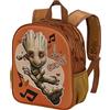 KARACTERMANIA Marvel Zaino 3D Piccolo 26 x 31 cm, Capacità 8.5 L, Multicolore Soundtrack