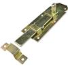 AERZETIX - C58772 - Chiavistello piatto con incontro 160x55mm - serratura per porta - chiavistello di sicurezza - meccanismo di protezione antifurto per finestra porta scatola - in acciaio zincato