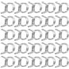 QUARKZMAN 25pz 10mm/0.39 pollice Diametro Interno Morsetto a Molla a Doppio | Filo, Acciaio Inossidabile, Morsetti a Molla Regolabili, per Tubo Carburante rigo di Silicone Tubo Aria