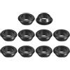 QUARKZMAN 18Pz Guarnizioni Passacavi in Gomma Nero Foro 20mm ID 16mm