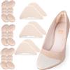 SULPO Set di 3 solette per scarpe troppo grandi - 3 paia di cuscinetti per tallone, 3 paia di imbottiture per dita - Supporto per tallone, imbottitura per tallone, imbottitura per scarpe