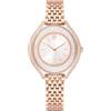 Swarovski Orologio Crystalline aura, Fabbricato in Svizzera, Bracciale di metallo, Tono oro rosa, Finitura in tono oro rosa