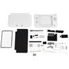 CHEOTIME Custodia Per PC Custodia Per Custodia Completa Guscio con Bottoni Parte di Ricambio Per 3DS XL Gioco Custodia Completa, Cover di Riparazione (Bianco)