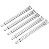 Denmay 18631 - Tubo bruciatore in acciaio inox, 40 cm, per modelli BroilKing Baron, con bruciatori a tubi anteriori posteriori, per Broil King Baron 490 590 320 340, 5 pezzi