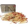 Generico Fiammiferi in Legno Confezione da 250 Fiammiferi Lunghi 4,7 cm,Fiammiferi per Caminetto Stufa Barbeque Fiammiferi Barbecue BBQ Camino fiammiferi in Legno Fiammiferi Famigliari confezione Famiglia