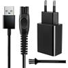 Caybats Caricabatterie da 5 V, compatibile con Philips OneBlade 360 Pro 360 QP2824
