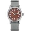 TACTICAL FROG Militado ML12 515 Orologio da uomo al quarzo, 38 mm, vetro zaffiro bombato, impermeabile fino a 100 m, C3, luminoso, rosso e grigio, Classico-militare