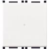 VIMAR 14113.2 Plana Invertitore 2M, 1 polo 10AX assiale illuminabile bianco