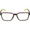FILA VFI710 Cornici per occhiali da prescrizione, TRANSP.Violet, 55/140/17 per uomo, Viola, 55/140/17