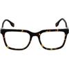 FILA VFI715 Cornici per occhiali da prescrizione, Shiny Black, 53/145/19 per uomo, nero luccicante, 53/145/19