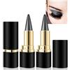 GmwyCzV 2 Pezzi Eyeliner Matte Rapida Asciugatura, Penna Gel Grigio Impermeabile, Trucco Opaco Non Macchia, Cosmetico Duratura