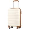 COOLIFE Ryanair Valigia Bagaglio a mano,Valigie,Trolley,Valigia da cabina 55×35×20,Chiusura a combinazione laterale con TSA