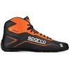 Sparco Unisex SparcoK-Pole Shoes Size 46 Black/Fluo Or