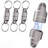 KeySmart MagConnect - Portachiavi magnetico per borsa, portachiavi per chiavi dell'auto, portachiavi staccabile, portachiavi a sgancio rapido per uomo, portachiavi da uomo, portachiavi resistente