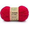Lion Brand Yarn Wool-Ease T&Q - Filato riciclato, colore: rosso