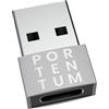 PORTENTUM Adattatore USB C Femmina a USB A Maschio 2.0 Velocità 480 MB Corpo Premium Zinco con Alta Resistenza al Calore - Adattatore USB a Tipo C Solo 4 Grammi