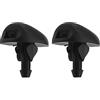 VGOL 1 paio di ugelli per tergicristalli anteriori per auto, 6438Y3, compatibili con 207 306 Mk2 307 308 Mk1 Expert Mk2 3008