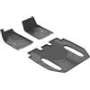 3W Tappetini per Tesla Model X 6 Seat 2022 2023 2024, Tappetino Antiscivolo per Impermeabili a Copertura Completa Set Adatto Tesla Model X, Tappeti Auto in TPE