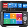 KINGBOLEN S608 Diagnosi Auto in Italiano, Bidirezionale OBD2 Auto Diagnostica, Diagnosi di 4 Sistemi (ECM/TCM/SRS/ABS), 9+ Reset, FCA SGW, CANFD, Aggiornamento a vita