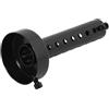 Baceyong - Marmitta per motocicletta, DB Killer, deflettore del tubo di scarico, silenziatore di scarico, 35-60 mm, Nero/Argento