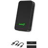 Carlinkit 2026 Nuovo Aggiornamento 5.0 2Air Adattatore, Porta Wireless CarPlay/Android Auto, Plug-and-Play, Connessione Senza Fili