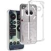 REY Cover in Gel TPU Trasparente per Nothing Phone 2A, Ultra Sottile 0,33 mm, Morbido Flessibile, Custodia Silicone