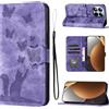 LSPCASA Custodia con Xiaomi Redmi Note 15 Pro 4G 6,77 Pollici Pelle PU Flip Protettiva Cover Con Slot Per Schede Funzione Supporto Custodia Cover Portafoglio con Redmi Note 15 Pro 6.77 Viola