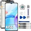 Dinow Schermo per Samsung Galaxy A15 4G 5G SM-A155F,SM-A155M, SM-A156B, SM-A156U,Schermo di Ricambio per Galaxy A15 LCD Touch A155 A156 Digitalizzatore con cornice (con strumento di riparazione)