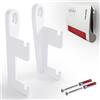 MOBILEFOX Supporto da parete Ethernet adatto per FritzBox 7590 7530 7510 Router Supporto da parete Modem