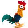 Disney Store Official Peluche Piccolo Hei Hei, Oceania, Gallo colorato con Piume morbide e Zampe Luccicanti, coccoloso aiutante Peluche, 32 cm