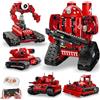 AoreSpty Kit Robot Programmabile 5 in 1, 495 Pezzi, Seguilinea | Cinque costruzioni con programmazione via app, radiocomando, funzione seguilinea e cingoli per variare i progetti robotici.