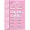 essence what the fake! PRESS-ON NAILS manicure set - cat eye Set per la cura delle unghie 28 pz. Nr. 02 - Cat Eye