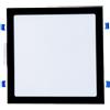 ONSSI Pannello LED da Soffitto 25W 2500lm,Quadrato 295x295mm Bianco Freddo (Cambiamento CCT in Bianco-Neutro-Caldo) Pannello LED Super Sottile da Incasso (Nero)